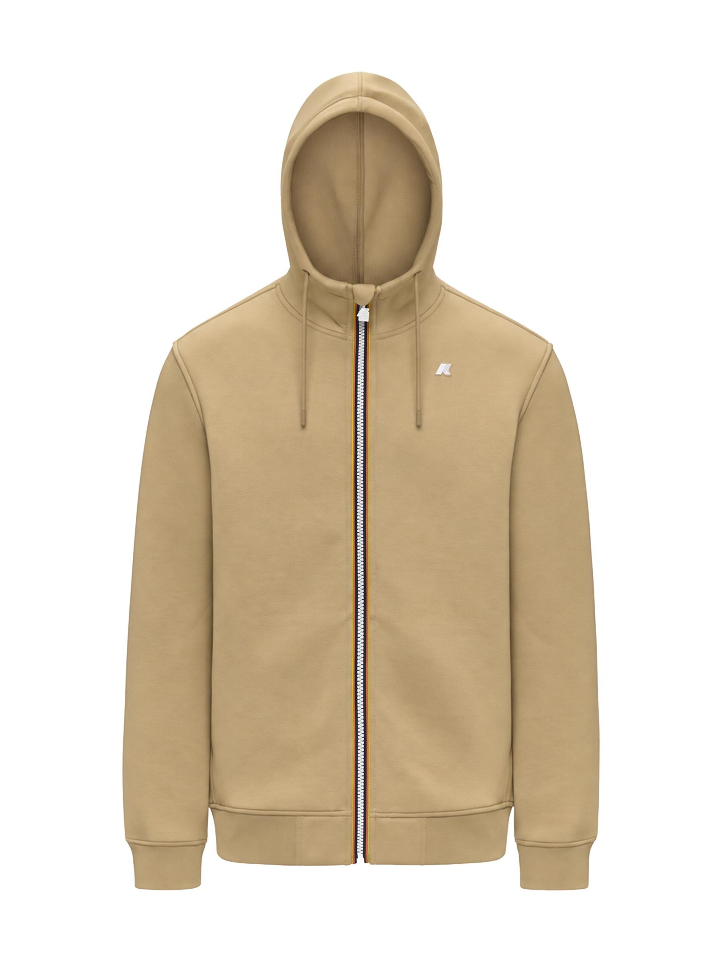Sweat-shirt 'K-WAY RAINER SPACER FELPA' K-Way en beige : devant