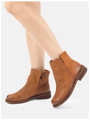 Felmini Wide Fit Stiefelette in Braun