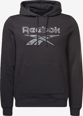 Reebok - Sweatshirt de desporto 'Identity' em preto