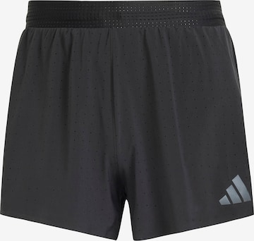 Coupe slim Pantalon de sport ADIDAS PERFORMANCE en noir : devant