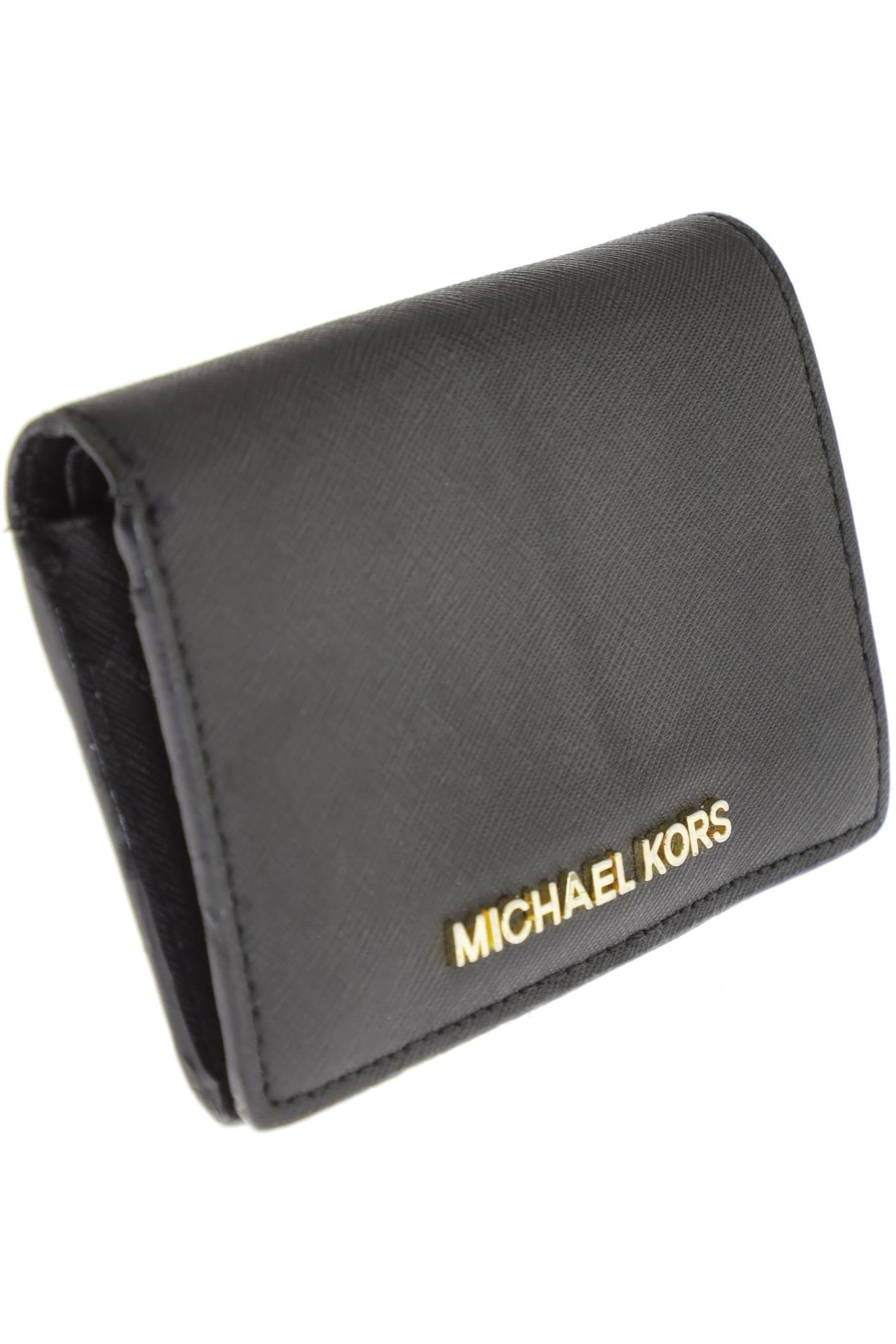 MICHAEL Michael Kors Small Leather Goods in One size in Black: front