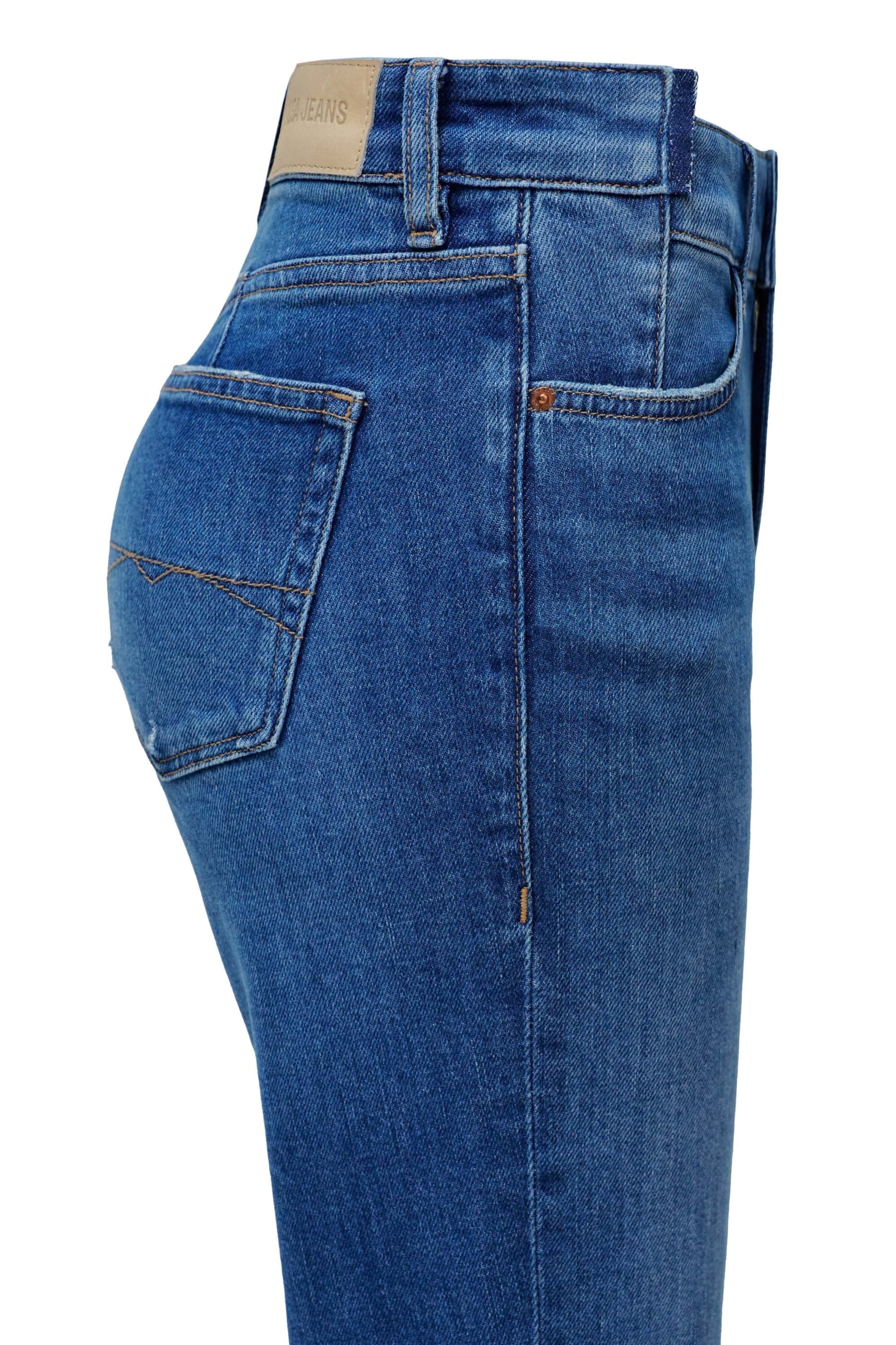 Salsa Jeans Tapered Jeans in Blue