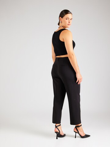 Regular Pantalon 'Noelia' ABOUT YOU Curvy en noir : devant