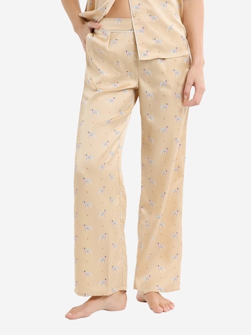 Pantaloncini da pigiama 'HENRITA' di ETAM in beige: frontale