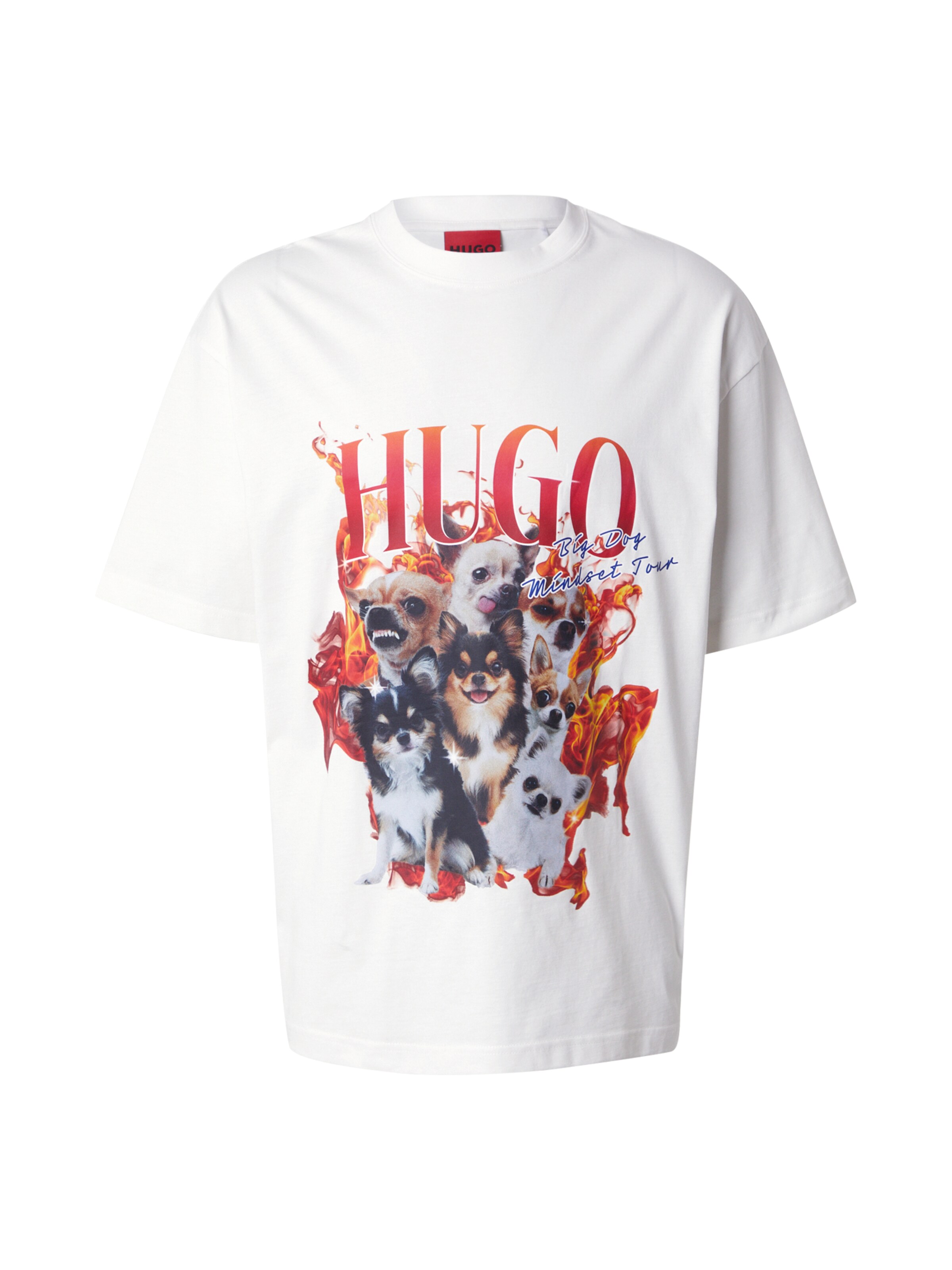 Hugo Boss T Shirt Pour Chien T-Shirt 'Dugie' HUGO En Blanc ABOUT YOU