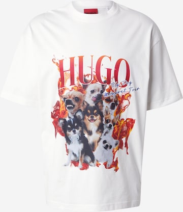 Hugo Boss T Shirt Pour Chien T-Shirt 'Dugie' HUGO En Blanc ABOUT YOU