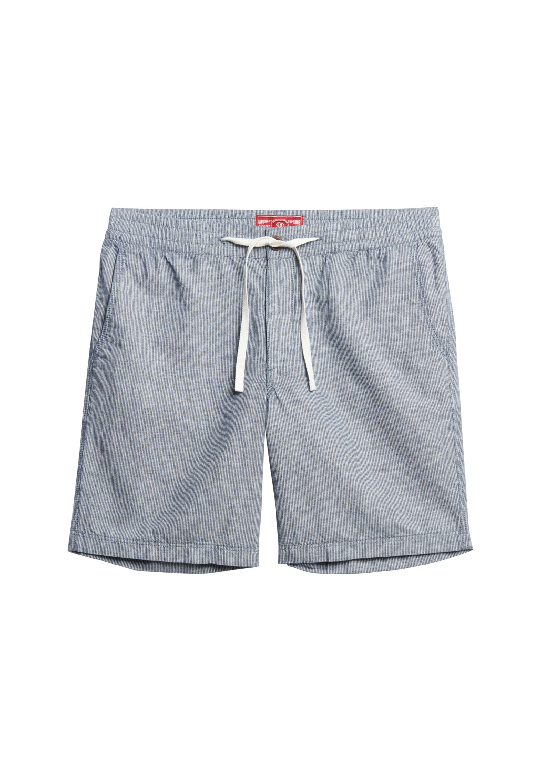Superdry Shorts 'The Merchant Store' in Blau: Vorderseite