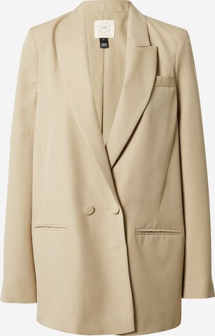 River Island - Blazer em bege: frente