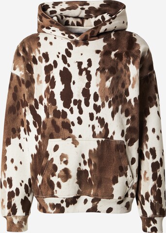 Sweat-shirt 'ESSENTIAL' Abercrombie Fitch en Crème ABOUT YOU