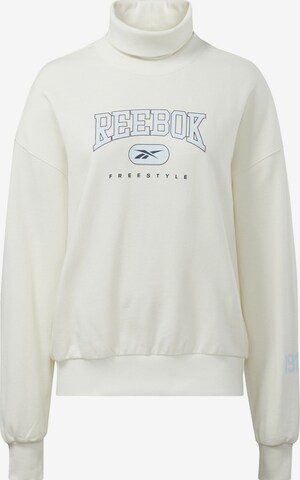 Reebok Classics Sweatshirt 'Freestyle' in White: front