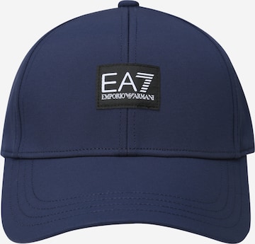Cappello da baseball di EA7 Emporio Armani in blu