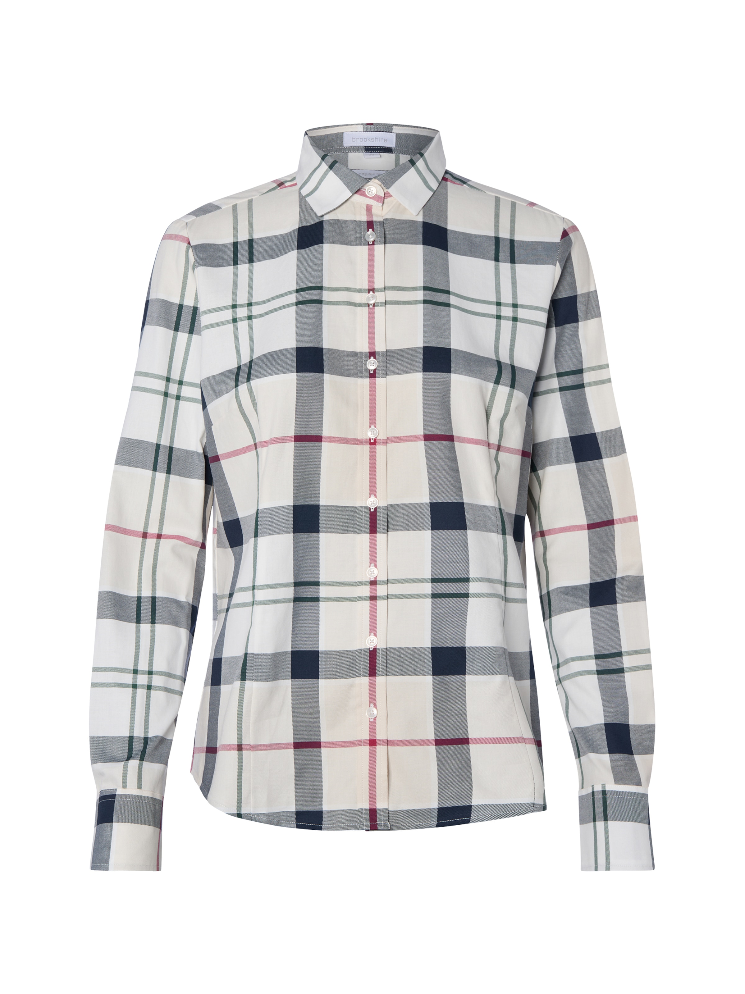 Brookshire Blouse in White: front