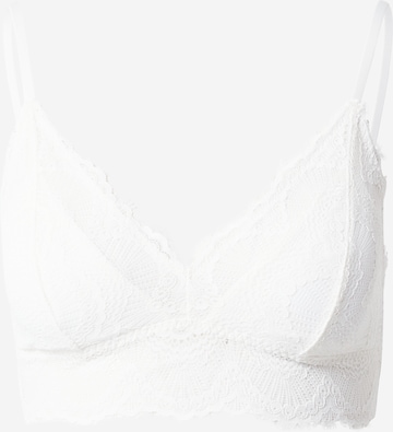 Gilly Hicks Triangle Bra in White: front