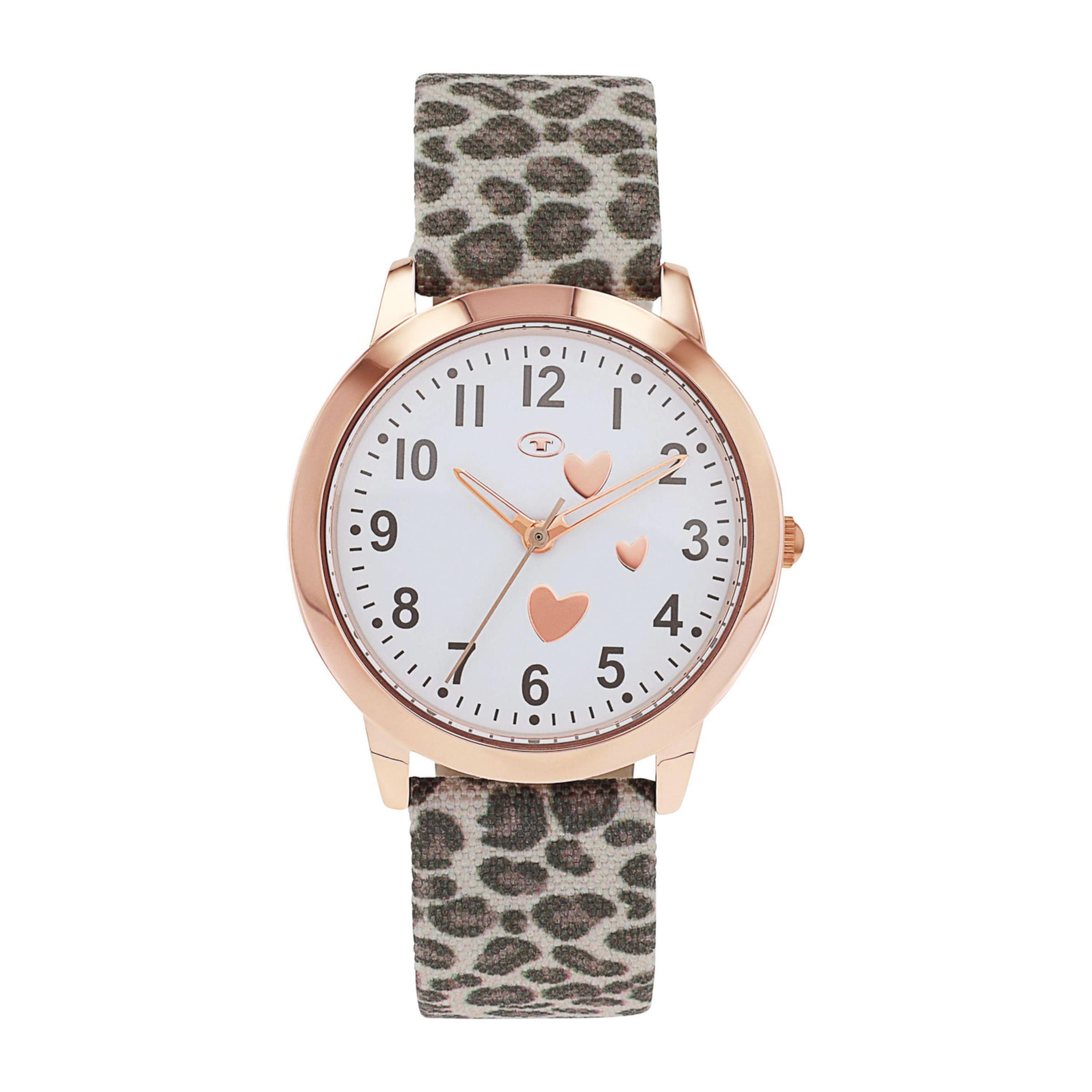TOM TAILOR Uhr in Gold: Vorderseite