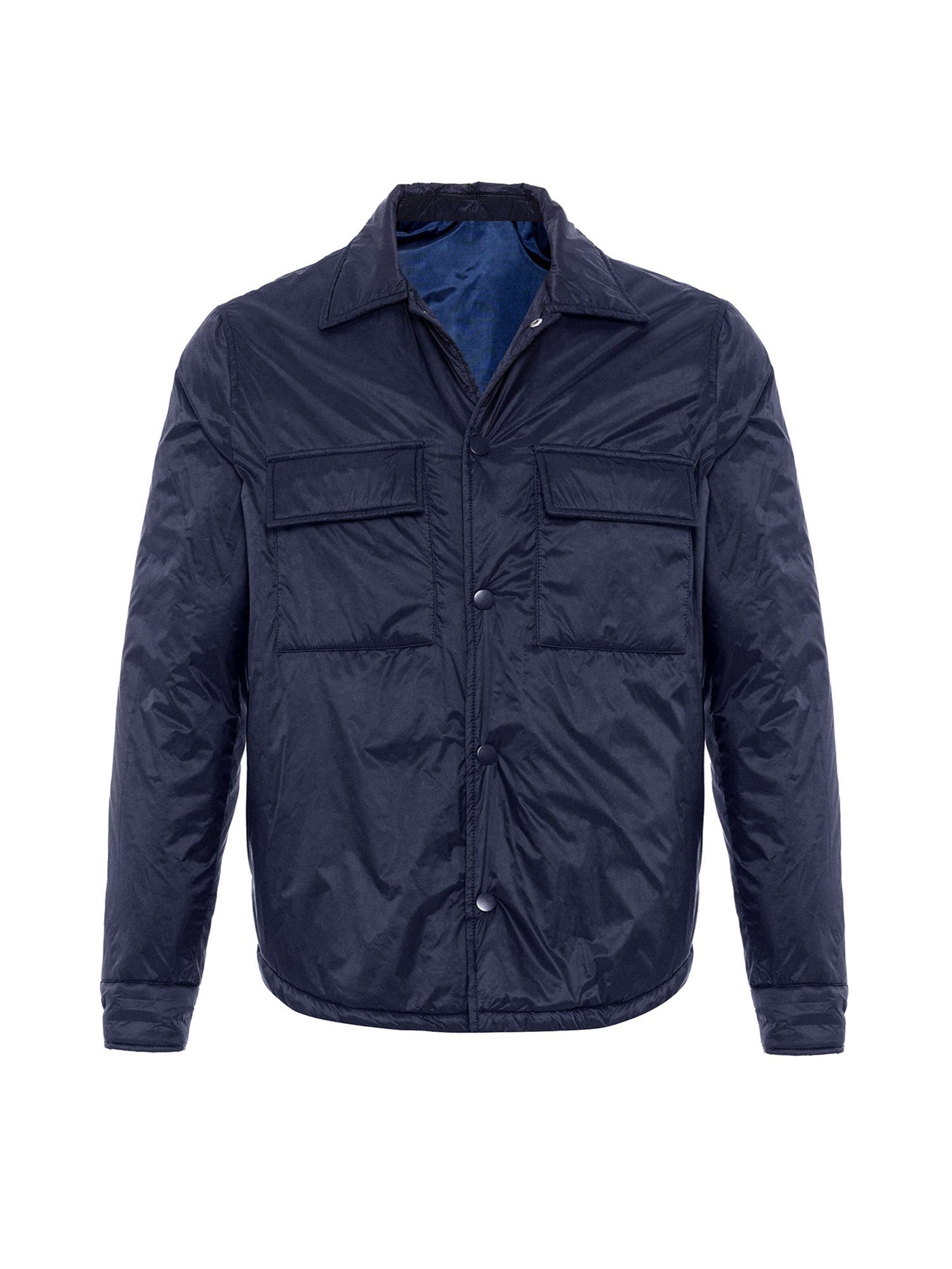 Antioch Jacke in Blau: Vorderseite