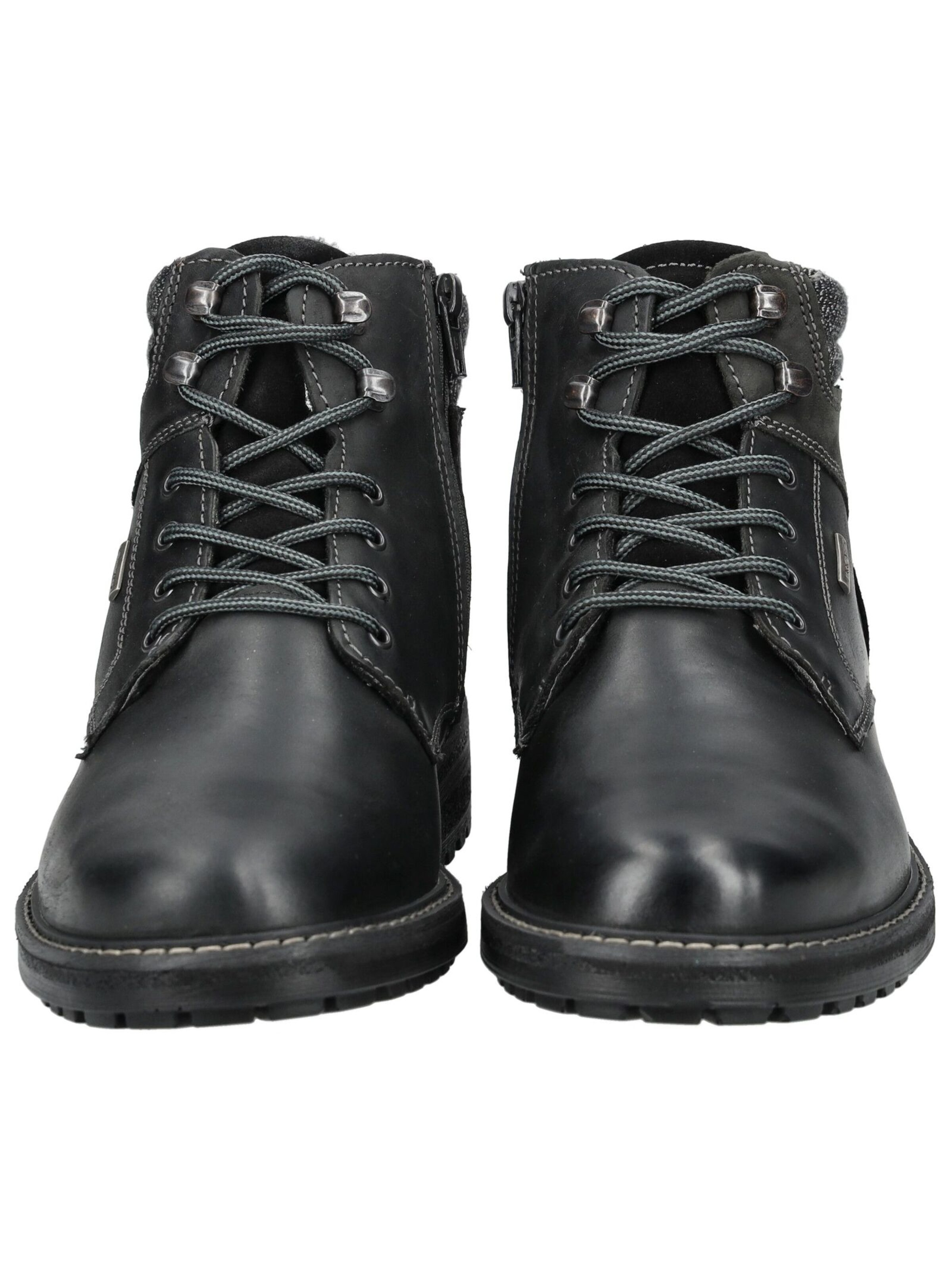 Bottines à lacets IMAC en noir