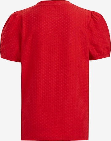 T-Shirt WE Fashion en rouge