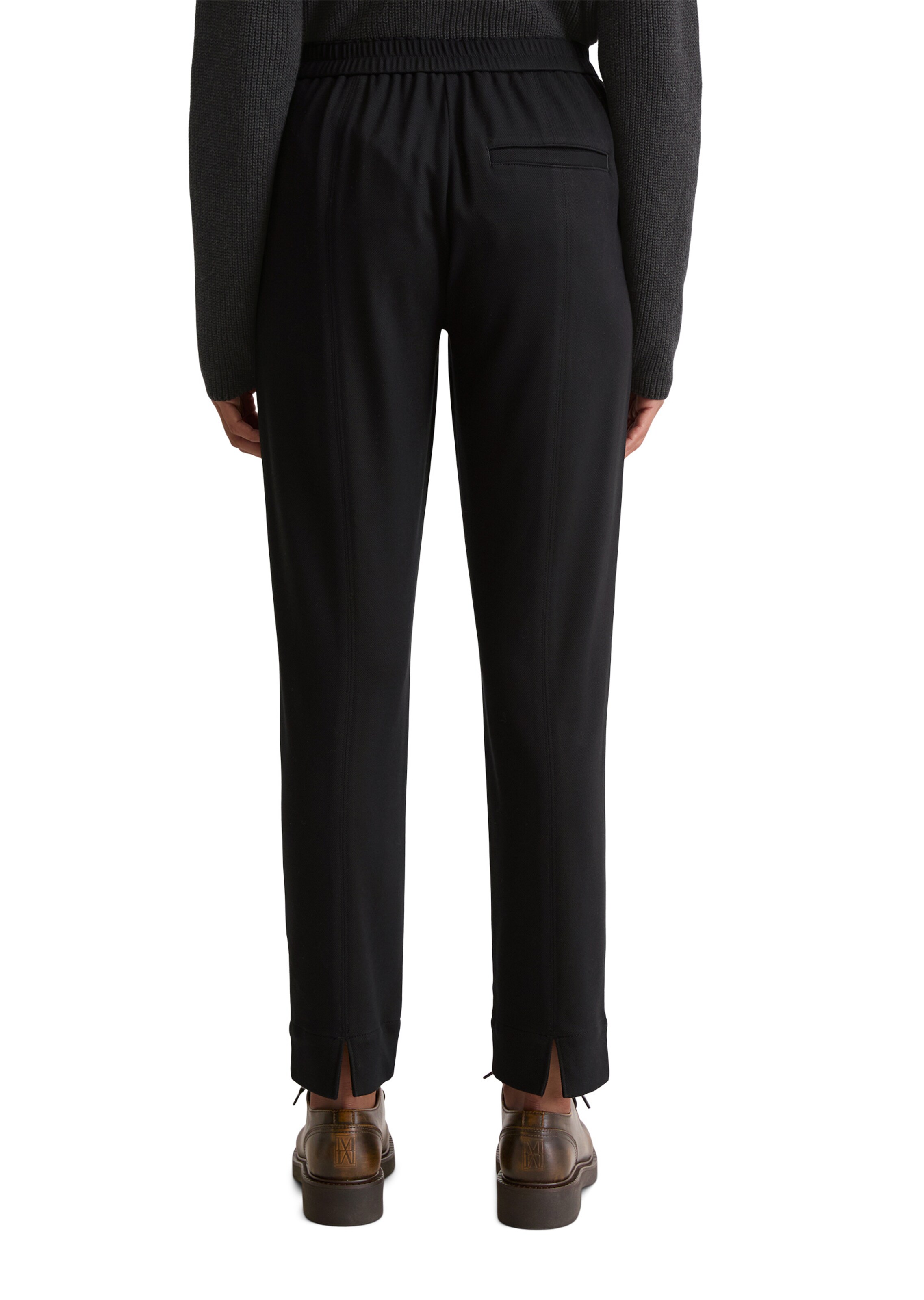 Marc O'Polo Regular Broek in Zwart