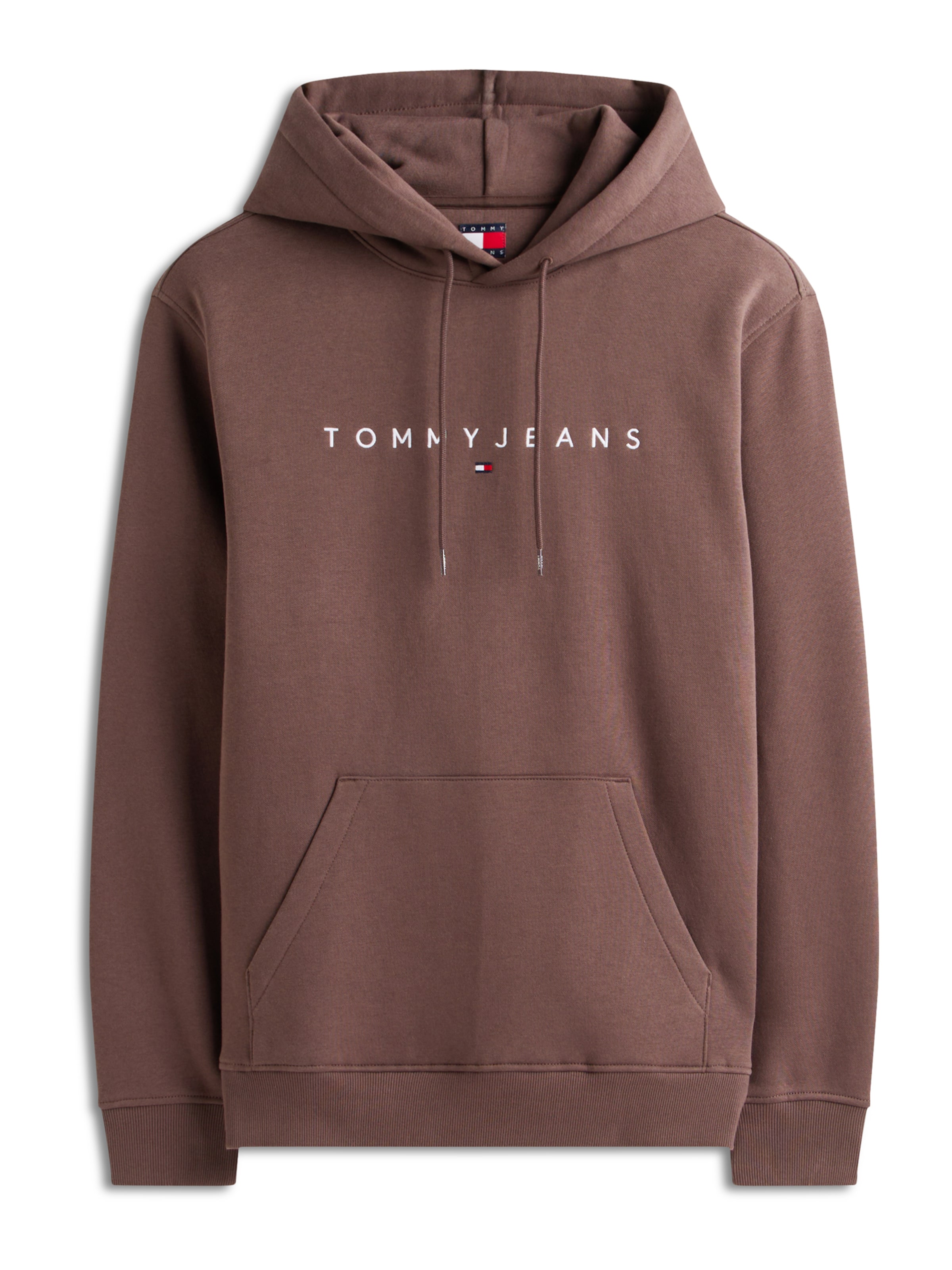 ruda Tommy Jeans Megztinis be užsegimo: priekis