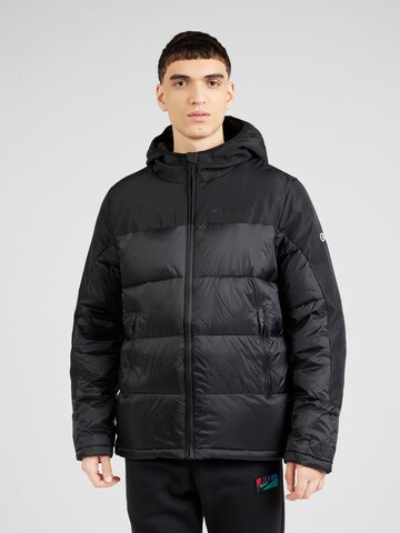 Champion Authentic Athletic Apparel Jacke 'Legacy' in Schwarz: predná strana