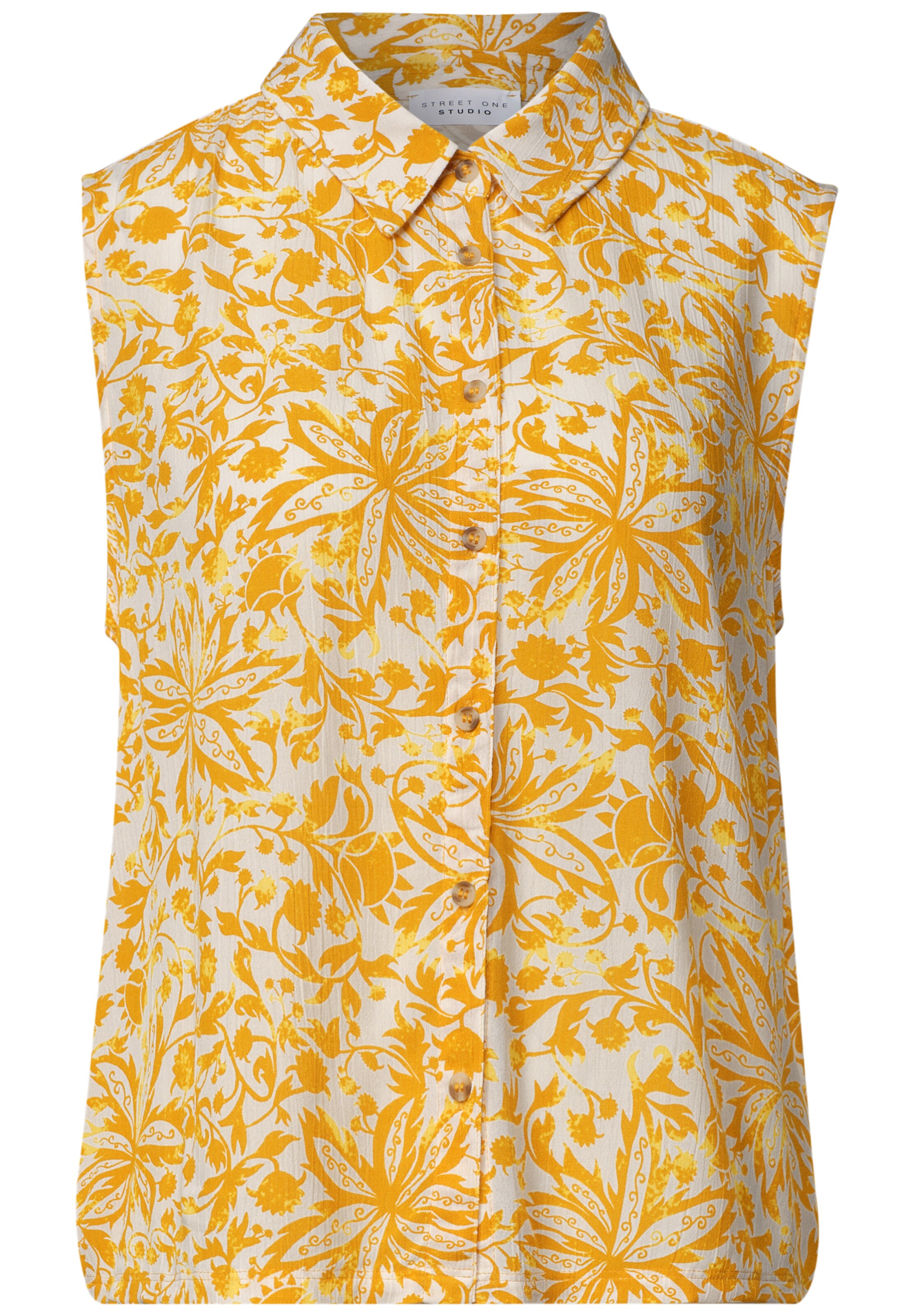 Street One Studio Bluse in Gelb: Vorderseite