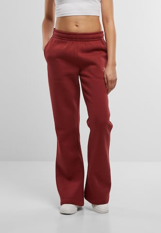 évasé Pantalon 'Script' Karl Kani en rouge