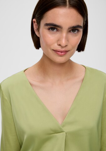 s.Oliver BLACK LABEL Blouse in Green