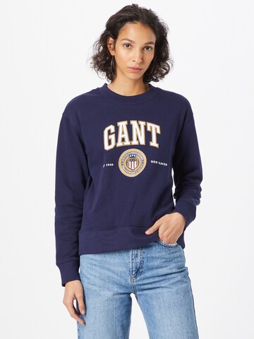 GANT Sweatshirt in Blau: predná strana