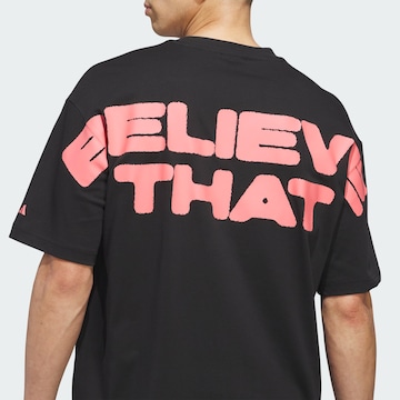 ADIDAS PERFORMANCE Funktionsshirt 'Anthony Edwards Believe That' in Schwarz