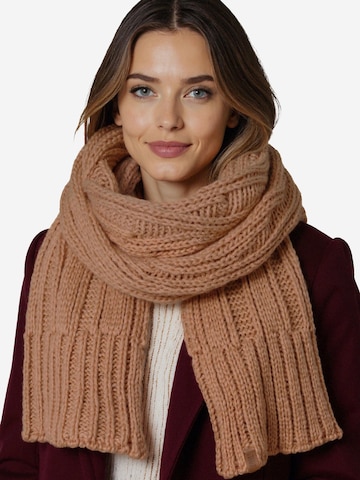 Vivisence Schlauchschal '7112'‌‌‌‌‌‌ in Beige: Vorderseite