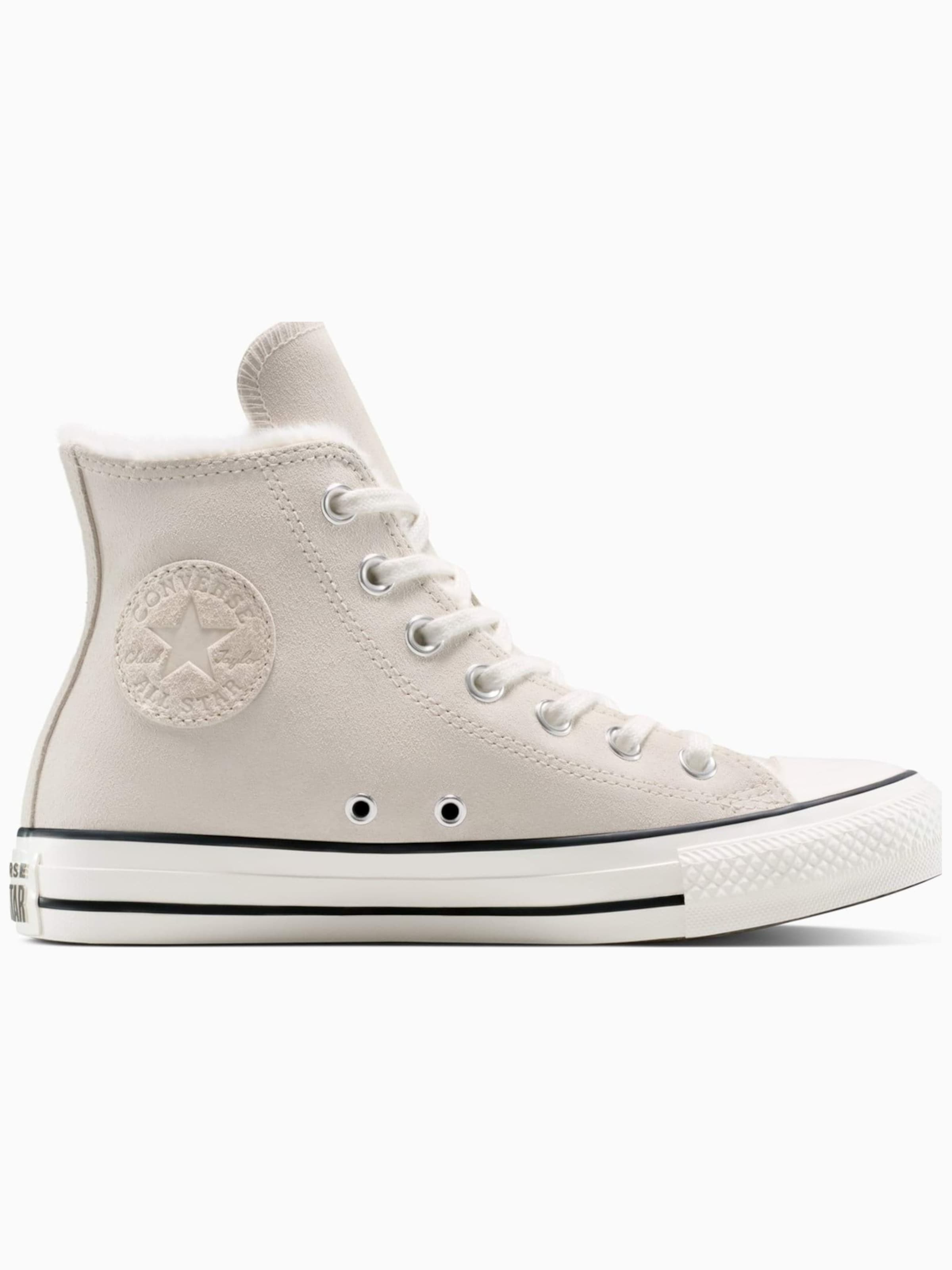 Sneaker alta 'Converse Chuck Taylor All Star Cozy Suede' di CONVERSE in beige