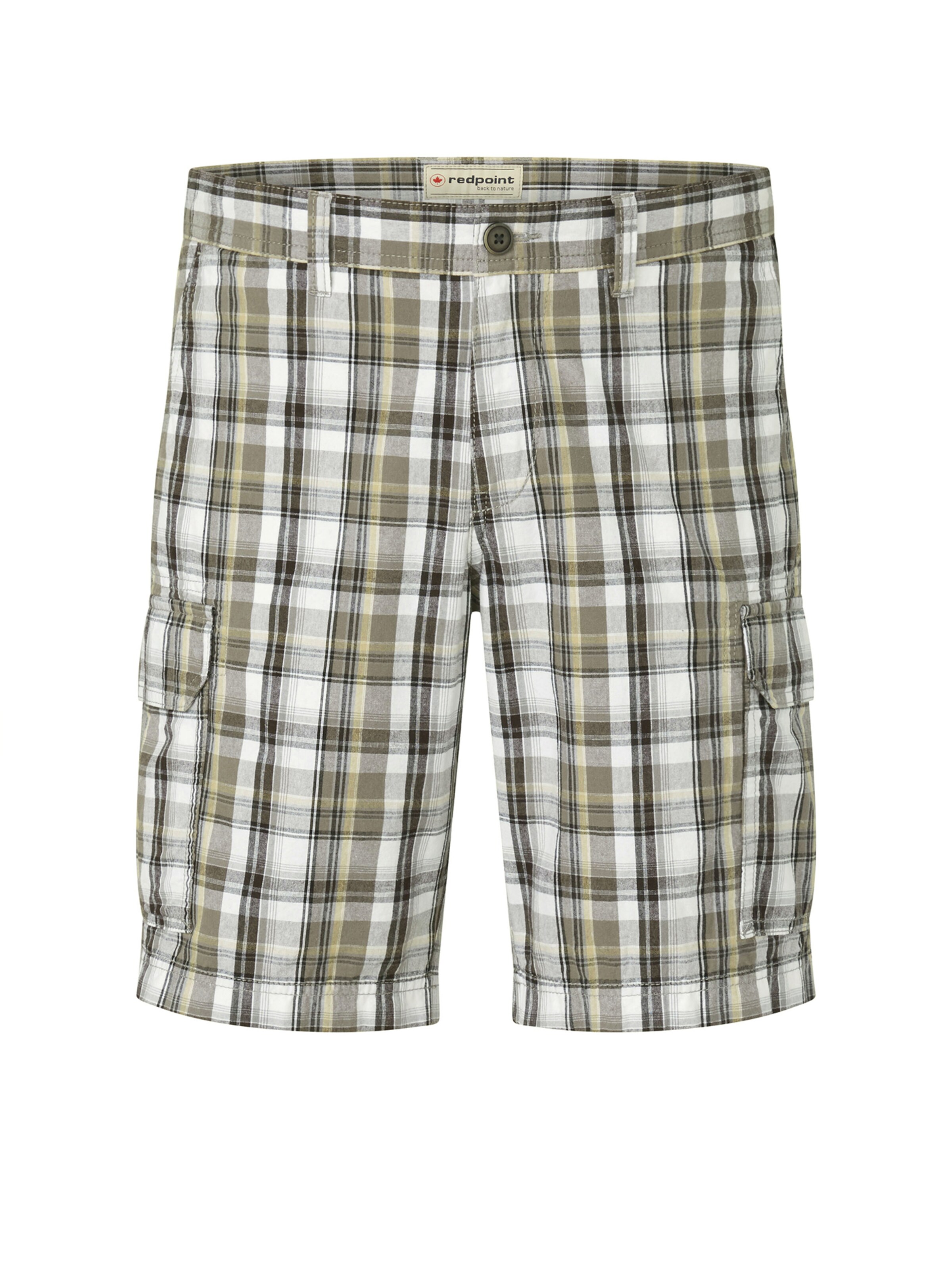 REDPOINT Regular Cargo Pants in Grey: front