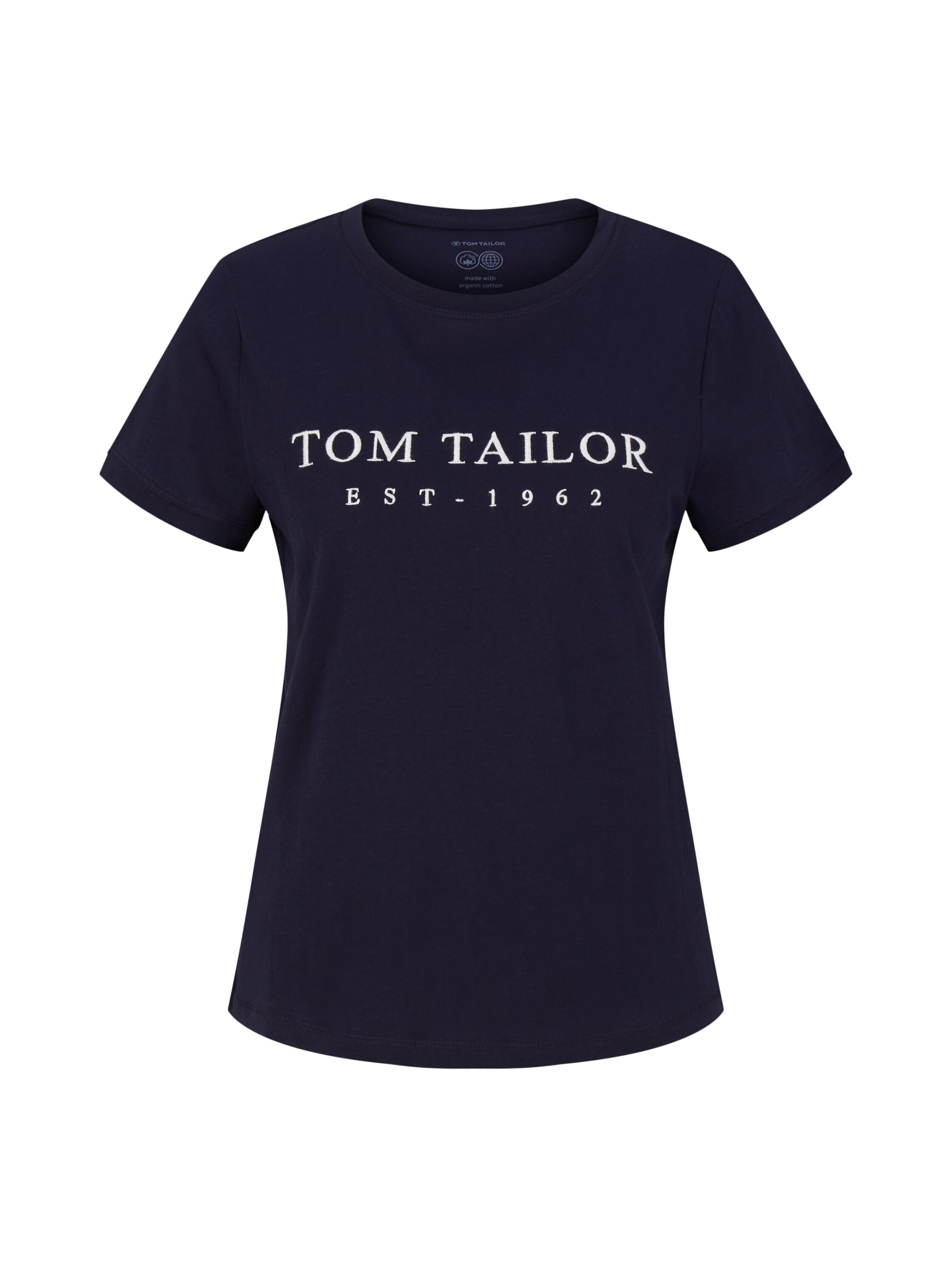 Tricou de la TOM TAILOR pe albastru: față