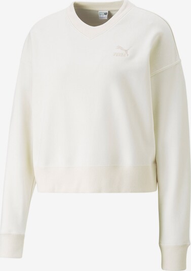 PUMA Sportief sweatshirt 'Classics' in de kleur Wolwit, Productweergave