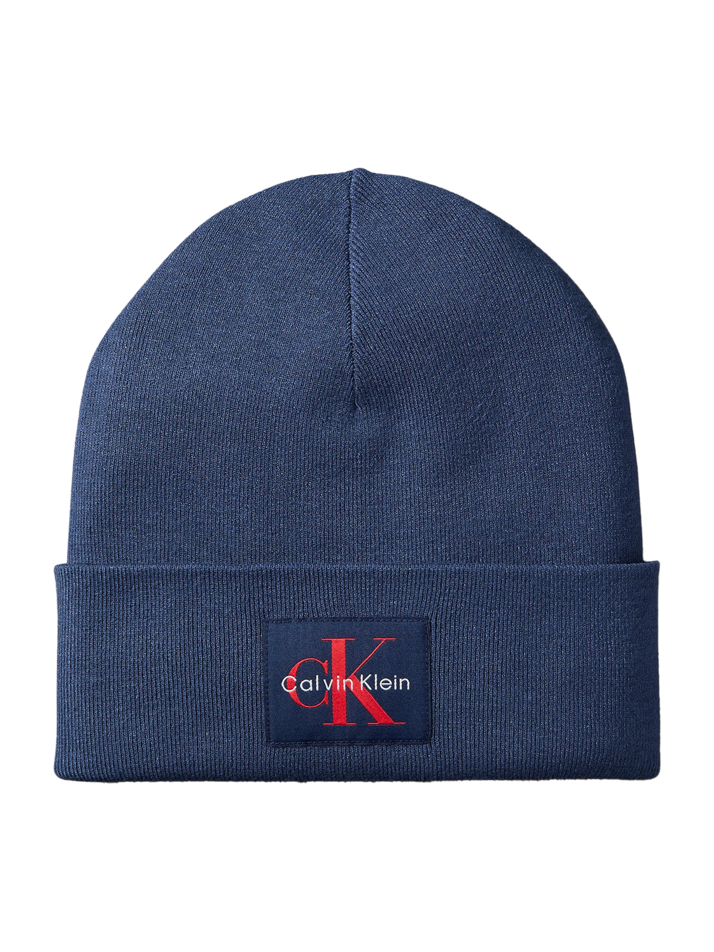 Calvin Klein Čepice – modrá: přední strana