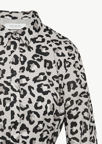 comma casual identity - Vestido camisero en gris
