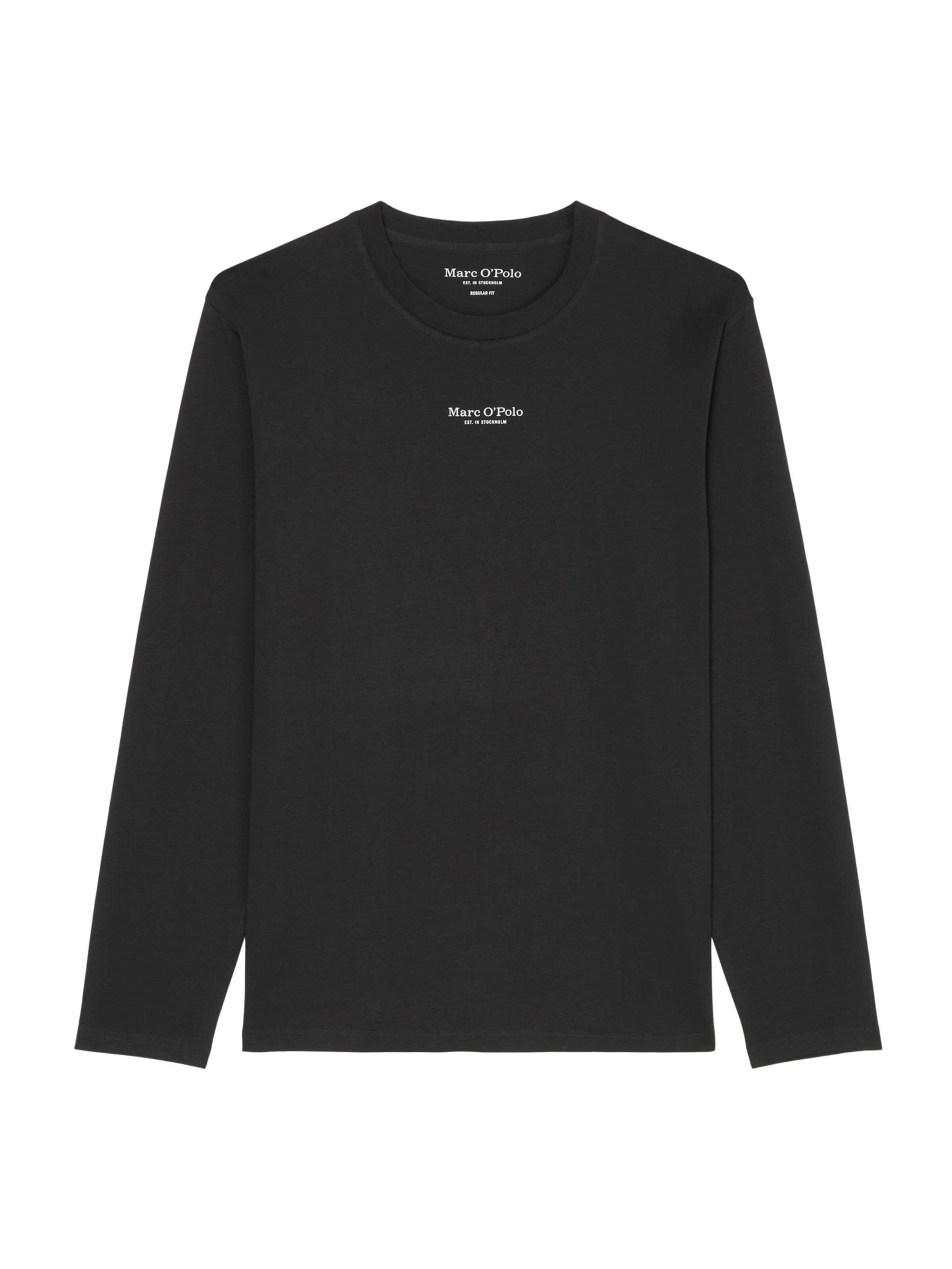 Marc O'Polo Футболка в Черный: спереди