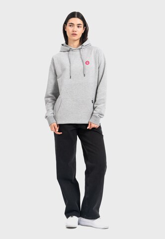 Oldskull Sweatshirt 'Retro Cherry Chaser Logo Graphic' in Grey