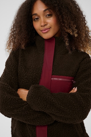 Love Copenhagen Fleecejakke 'Vigga' i brun