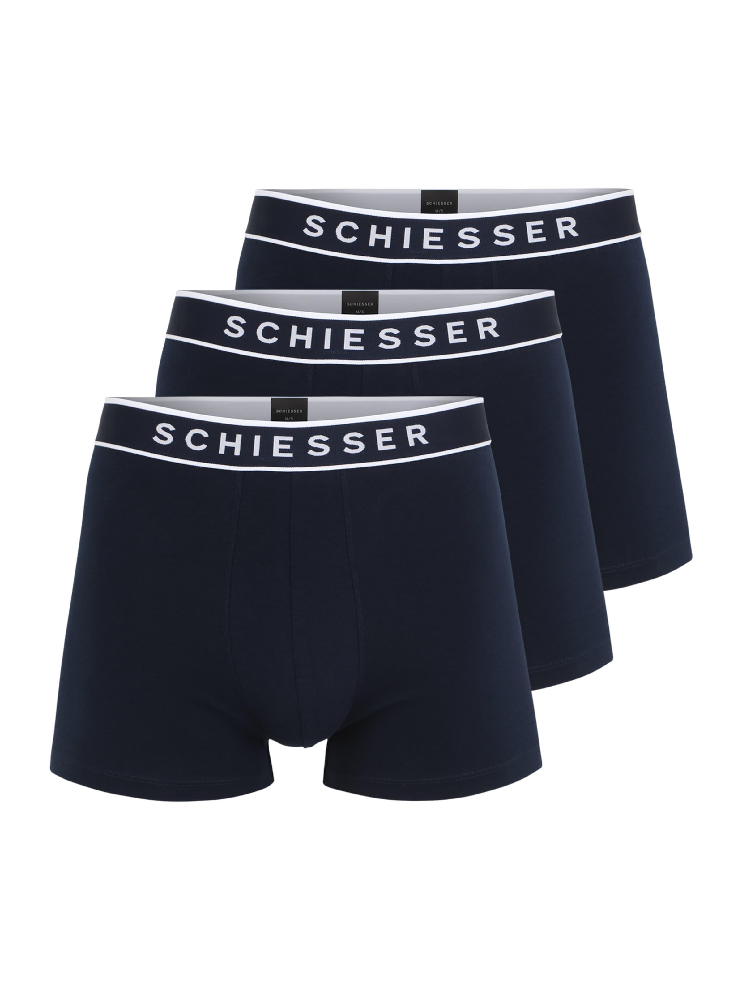 Boxer di SCHIESSER in blu: frontale