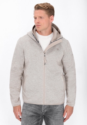 Schmuddelwedda Fleece jacket in Beige: front