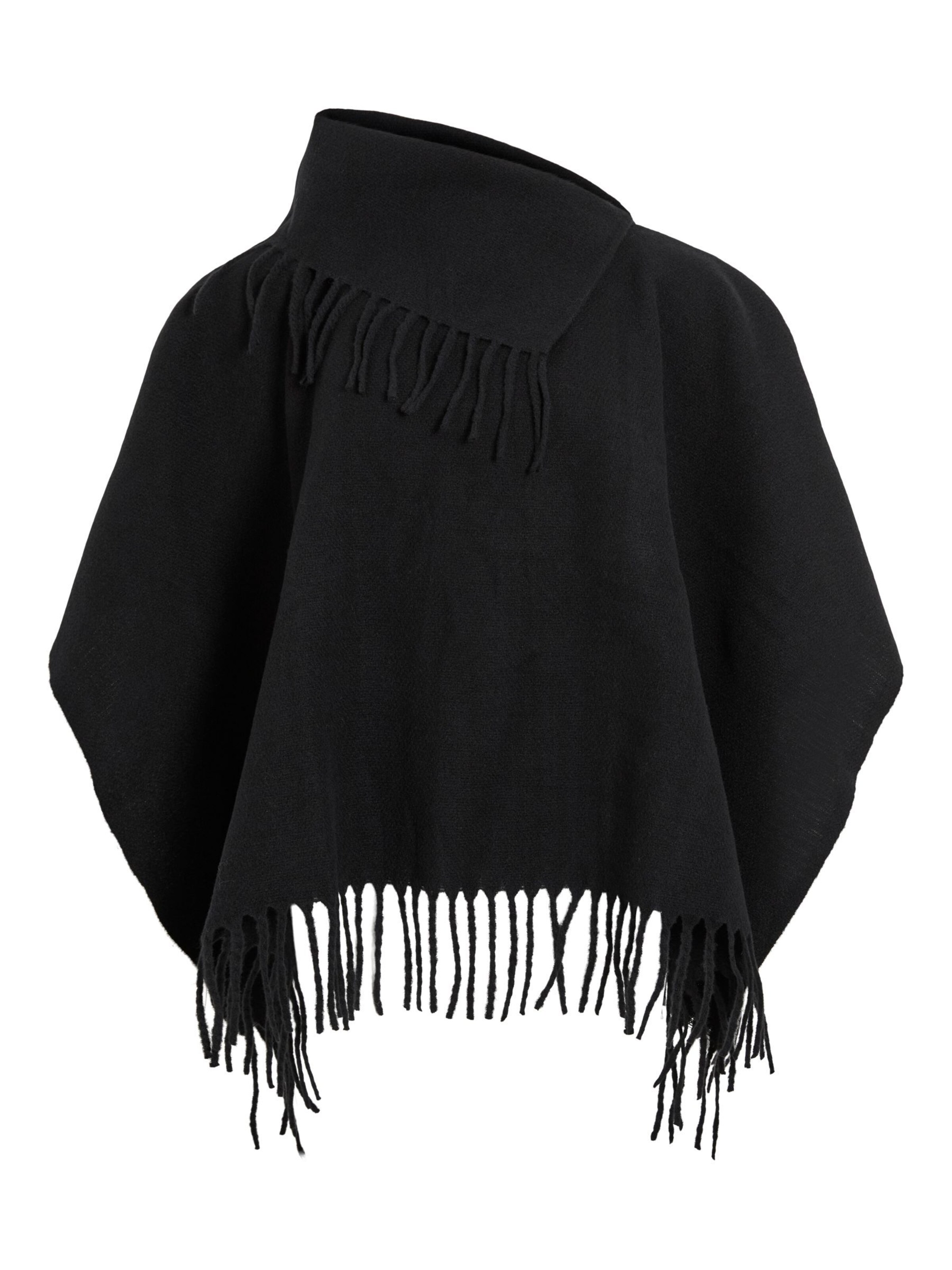 Mantellina di VILA in nero: frontale