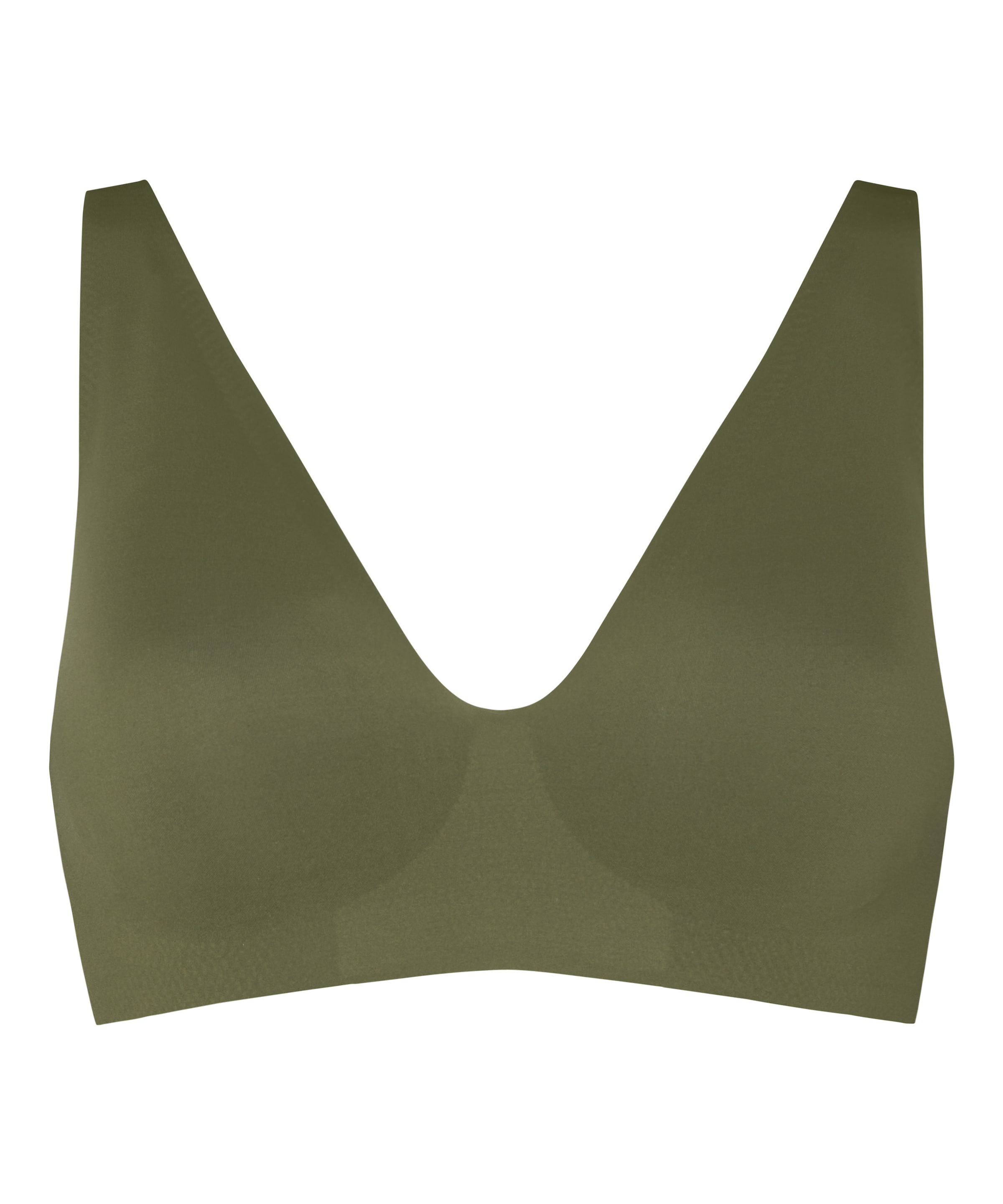 Hunkemöller Bustier Voedingsbh in Groen: voorkant
