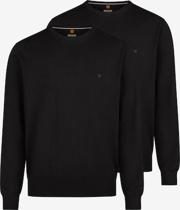 redmond Sweater 'Basic' in Black: front