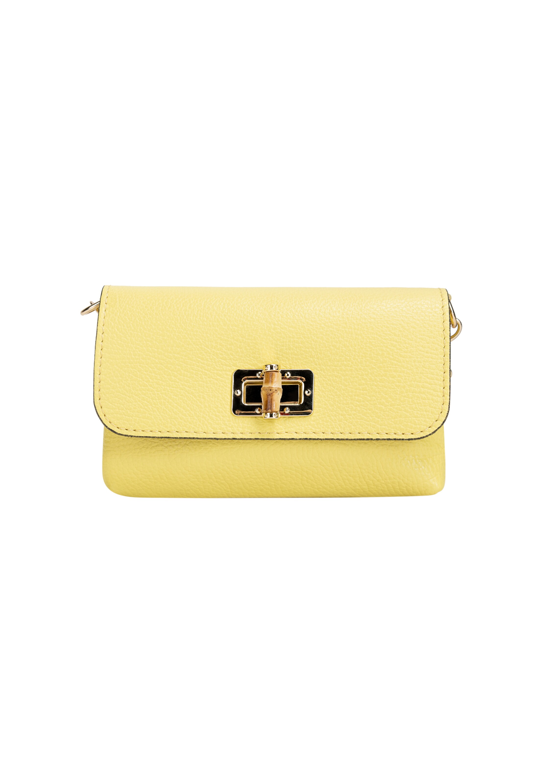 Usha - Mala de ombro em amarelo: frente