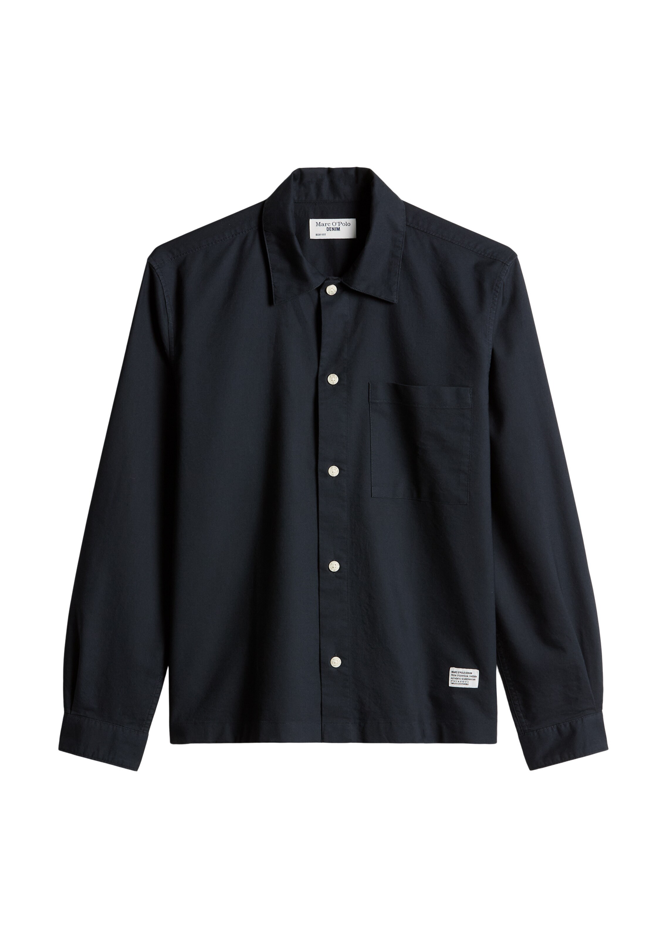 Chemise Marc O'Polo DENIM en bleu : devant