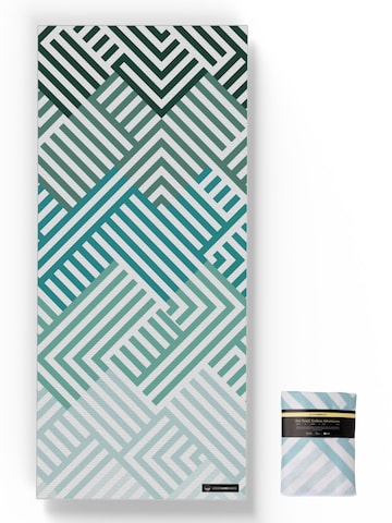 woodsandwaves Beach Towel 'Mint Relaxation' in Mixed colors: front