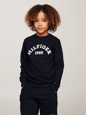 TOMMY HILFIGER Sweatshirt in Blauw: voorkant