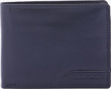 Portamonete di Coveri Collection in blu: frontale