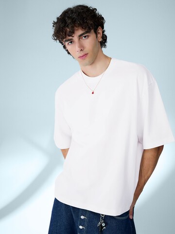 Bershka Shirt in White: front
